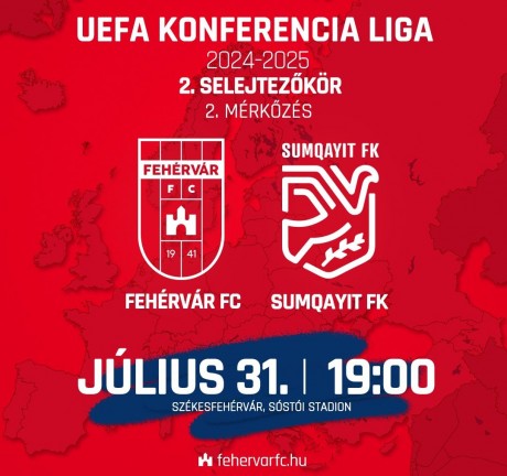 Konferencia-liga selejtező - Pető Tamás csak a Fehérvár továbbjutásával lenne elégedett
